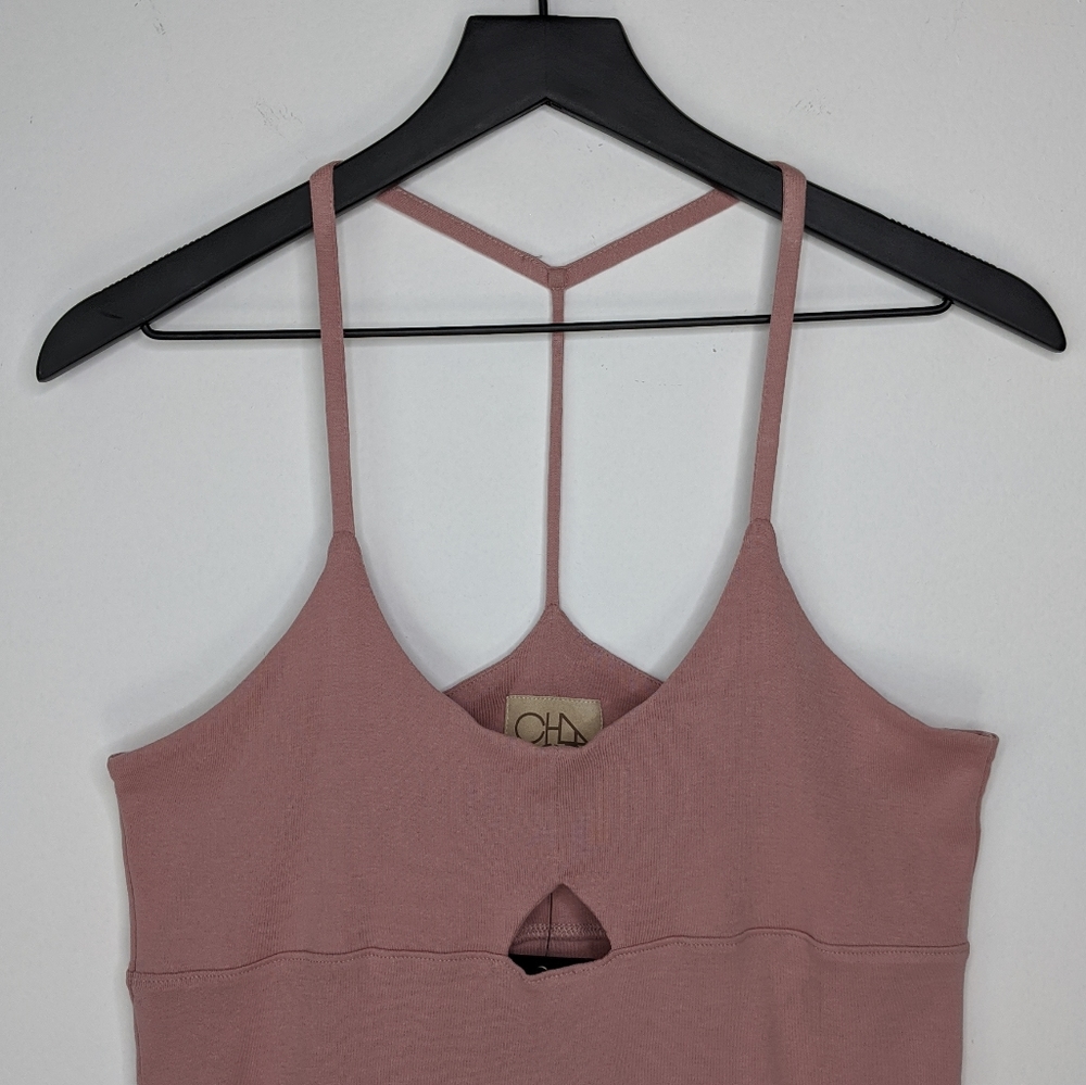 Chaser Mauve Baby Rib Spaghetti Vented Shirttail - Picture 3 of 9
